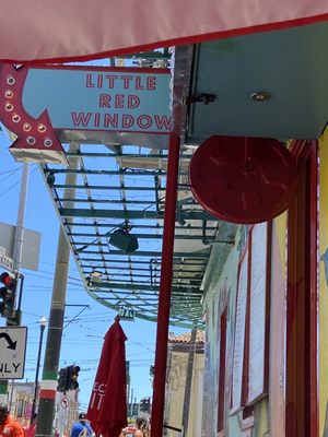 Little Red Window by null