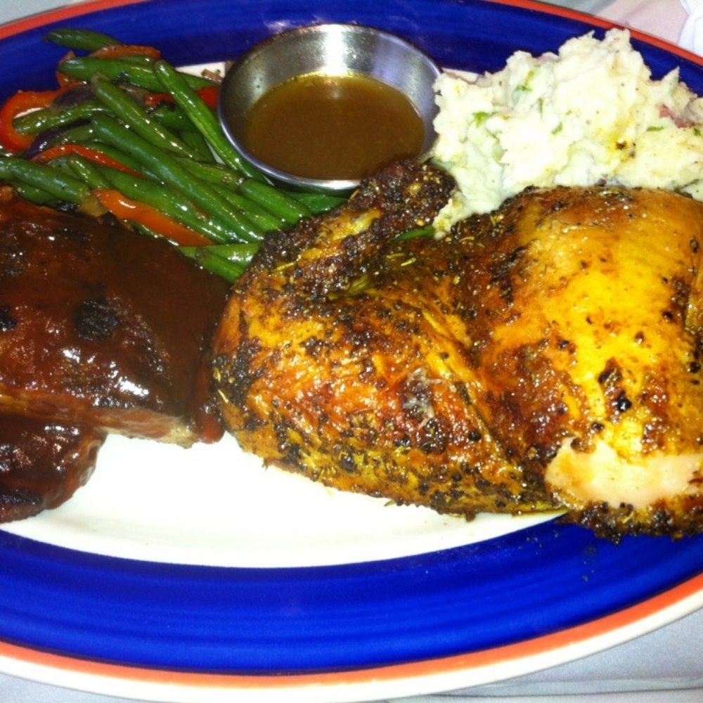 Copper Canyon Grill- Silver Spring - Chicken with ribs, mashed potatoes and string beans. - American Near Me - Silver Spring, Maryland Copper Canyon Grill- Silver Spring - Chicken with ribs, mashed potatoes and string beans. - American Near Me - Silver Spring, Maryland