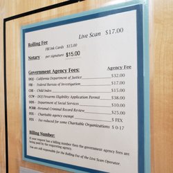 Roseville Police Department - Live Scan Fees