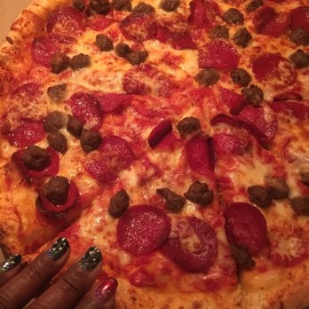 Moh's Pizza - Sausage and pepperoni. - Chicken Wings Near Me - Bowie, Maryland