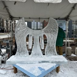 The Ice at Carter Green - Ice carving contest