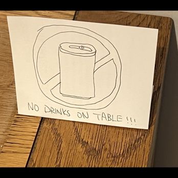 Tiat Place - No drinks on the table in SF - Art Galleries Near Me - San Francisco, California