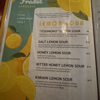 Pre Storage - Specialty lemon sour menu - Bars Near Me - Honolulu, Hawaii Pre Storage - Specialty lemon sour menu - Bars Near Me - Honolulu, Hawaii