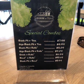 Banh Mi And Tea - Specials - Sandwiches Near Me - Houston, Texas