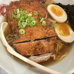 Chicken katsu ramen Chicken katsu ramen