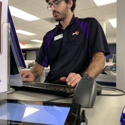 FedEx Office Print & Ship Center - Justin. He's top notch customer service.