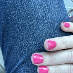 JCPenney - Fingernails after manicure at JCPenney Nogales