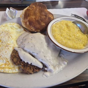 Hart & Soul Cafe - Country fried steak w grits and eggs - Breakfast & Brunch Near Me - Hickory, North Carolina Hart & Soul Cafe - Country fried steak w grits and eggs - Breakfast & Brunch Near Me - Hickory, North Carolina