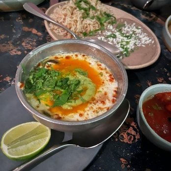 La Piscina - queso fundido - Mexican Near Me - Austin, Texas La Piscina - queso fundido - Mexican Near Me - Austin, Texas