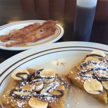 Old Market Grill - Not So French Toast - Greek bread is okay. Side of bacon costs as much as a full plate. - Breakfast & Brunch Near Me - Wildomar, California Old Market Grill - Not So French Toast - Greek bread is okay. Side of bacon costs as much as a full plate. - Breakfast & Brunch Near Me - Wildomar, California
