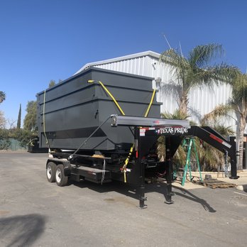 Texas Pride Trailers - 16 foot roll off trailer 18000 GVWR - Trailer Dealers Near Me - Perris, California