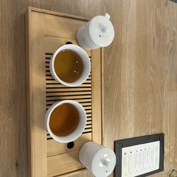 Camellia Sinensis - How the tea is served--this is the Puer order