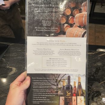 Paradise Springs Winery - Membership information - Wineries Near Me - Clifton, Virginia