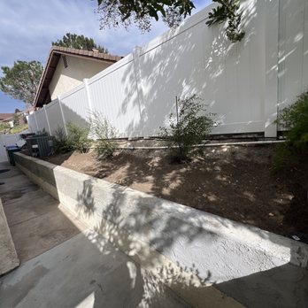 Torrescape San Diego - Planted silver sheen along fence row and installed a drip system to them from our existing irrigation. - Landscaping Near Me