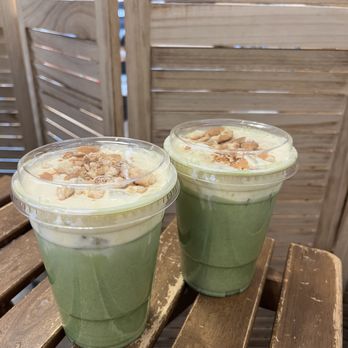 Lagu Cafe - banana matcha - Cafes Near Me - Irvine, California Lagu Cafe - banana matcha - Cafes Near Me - Irvine, California