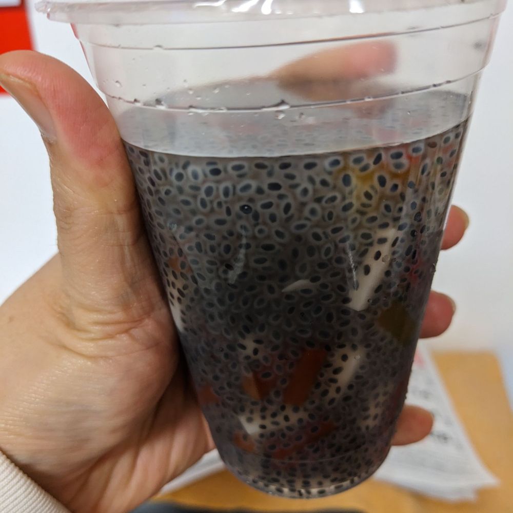 Cam Huong Bakery - Basil seeds and fruit jelly in a cup - Bakeries Near Me - Oakland, California