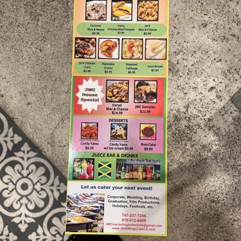 Jerk Wings Cafe - Menu 4/9/25 - Caribbean Near Me - Los Angeles, California