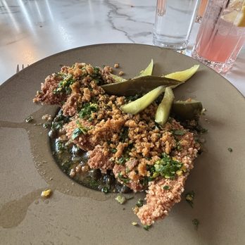 Cedar + Elm - Chicken Schnitzel & Pickel - New American Near Me - Kenmore, Washington Cedar + Elm - Chicken Schnitzel & Pickel - New American Near Me - Kenmore, Washington