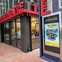 Exterior outside entrance of The Buell Theatre - Opening night!! - Denver, Colorado Exterior outside entrance of The Buell Theatre - Opening night!! - Denver, Colorado