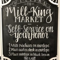 Mill-King Market & Creamery - Honor system