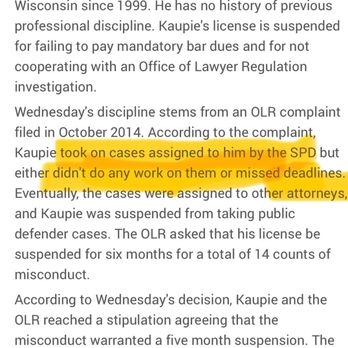 Cveykus Law Office - More bad stuff about Kaupie - Divorce & Family Law Near Me - Wausau, Wisconsin Cveykus Law Office - More bad stuff about Kaupie - Divorce & Family Law Near Me - Wausau, Wisconsin
