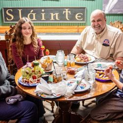 Family Enjoying McGarity's
