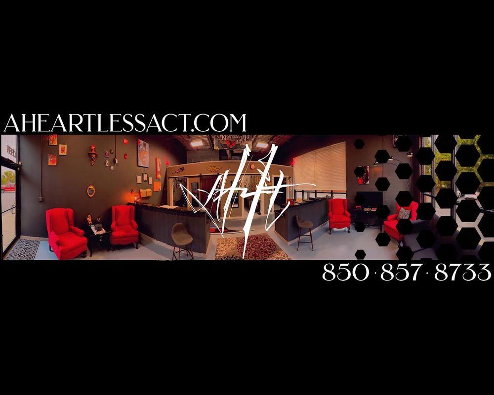 A Heartless Act Tattoos Logo
