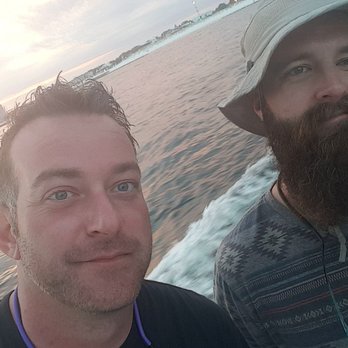 First Light Charter Boat - Just a couple dudes waitin to catch fish. - Fishing Near Me - Destin, Florida First Light Charter Boat - Just a couple dudes waitin to catch fish. - Fishing Near Me - Destin, Florida