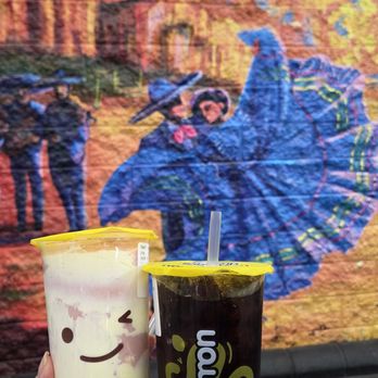 Happy Lemon - Gorgeous mural. - Waffles Near Me - Mesa, Arizona