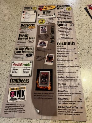 Menu photo 2 Park Avenue BBQ Grille Jupiter, FL Menu photo 2 Park Avenue BBQ Grille Jupiter, FL
