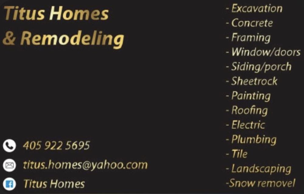 Slide of Titus Homes