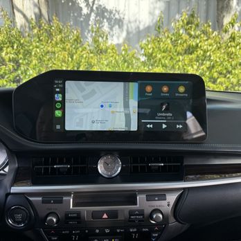 Auto Sound - Installed CarPlay large screen to my 2018 Lexus ES350 with Bluetooth connectivity. - Car Stereo Installation Near Me - San Jose, California