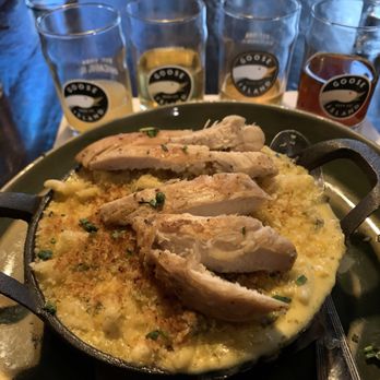 Goose Island Tap Room - Loaded Mac N Cheese with grilled chicken. - Breweries Near Me - Chicago, Illinois