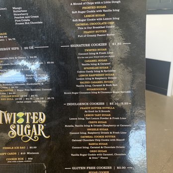 Twisted Sugar - Cookie prices - Desserts Near Me - Saratoga Springs, Utah Twisted Sugar - Cookie prices - Desserts Near Me - Saratoga Springs, Utah