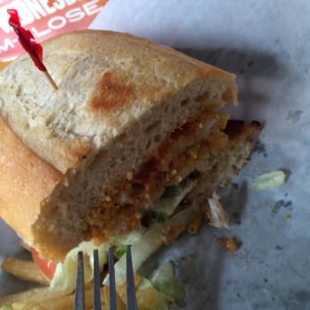 Flying Fish - Catfish Po Boy! - Seafood Near Me - Little Rock, Arkansas