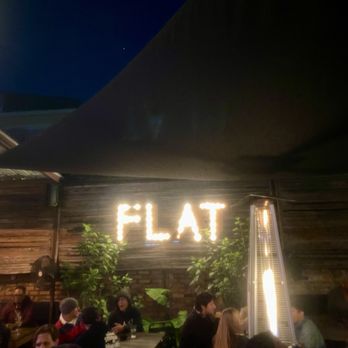 The Flat - Outside Seating Area - Lounges Near Me - Houston, Texas