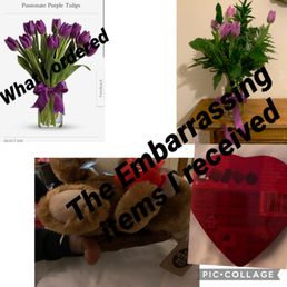 It looks like I went to the grocery store & grabbed whatever was left on the shelves NOT spending close to $100 at a florist. It looks like I went to the grocery store & grabbed whatever was left on the shelves NOT spending close to $100 at a florist.