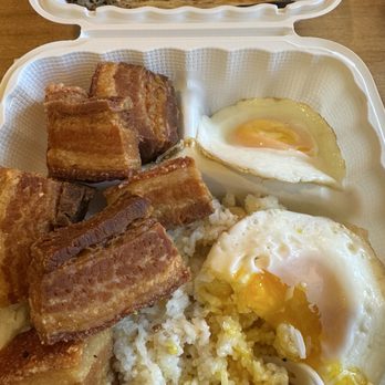 Quickly - Rocklin - Look at that generous pork belly serving . Perfectly Salted, too. - Bubble Tea Near Me - Rocklin, California