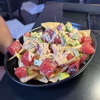 Champagne & Chocolate - Ahi nachos - Chocolatiers & Shops Near Me - Reno, Nevada
