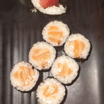 Fukuda - Tuna Roll and Salmon Roll Each are $6.50 (from the Happy Hour Menu) - Japanese Near Me - The Woodlands, Texas Fukuda - Tuna Roll and Salmon Roll Each are $6.50 (from the Happy Hour Menu) - Japanese Near Me - The Woodlands, Texas