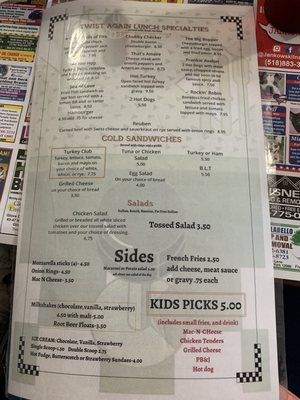 Menu photo 3 Let’s Twist Again Amsterdam, NY Menu photo 3 Let’s Twist Again Amsterdam, NY