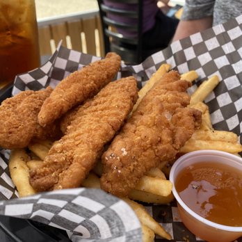 Legends Grill - a basket of fried fish and fries - Burgers Near Me - Hamilton, Ontario