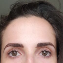 Eyebrows after 1 week