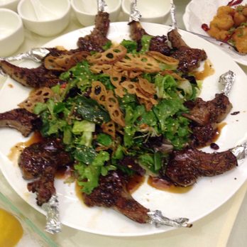 Park Asia - Lamb chops with salad - Dim Sum Near Me - Brooklyn, New York Park Asia - Lamb chops with salad - Dim Sum Near Me - Brooklyn, New York