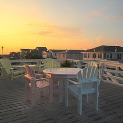 Cape Hatteras Bed & Breakfast - Sunrise from our second floor deck