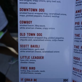 Dog Haus - Pasadena - Menu Pt. 2 of 6 - New American Near Me - Pasadena, California