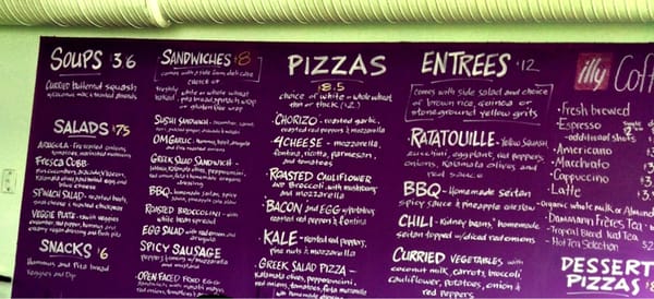 Menu photo 8 Fresca On Addison Richmond, VA