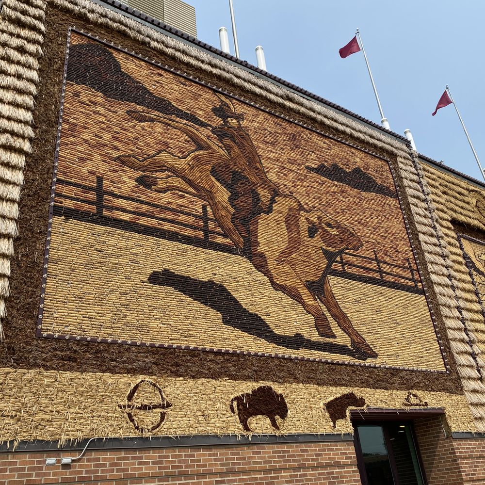 Corn Palace - Side of building - Museums Near Me - Mitchell, South Dakota