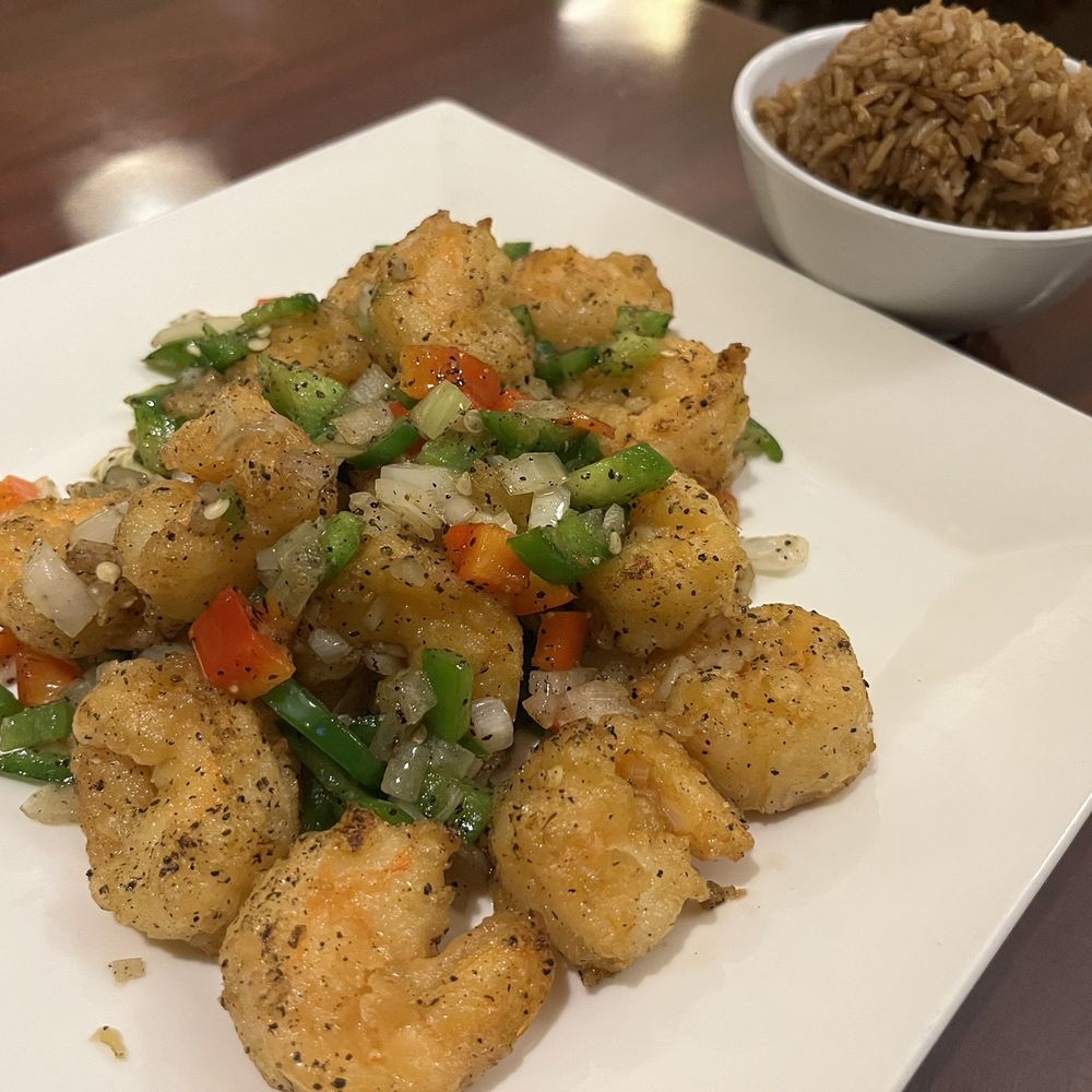 Shrimp Pepper & Salt, great flavor! Shrimp Pepper & Salt, great flavor!