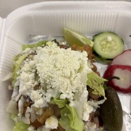 Chicken Sopes